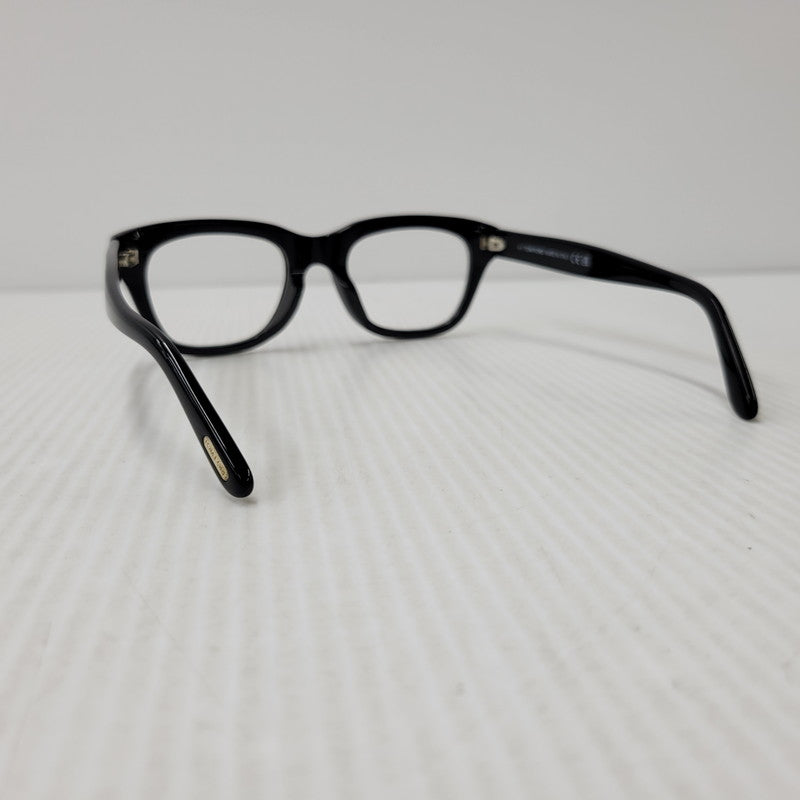【中古品】【メンズ/レディース】 TOM FORD トムフォード EYE WEAR TF5178-F アイウェア メガネ サングラス 203-260909-as-05-izu サイズ：51□21-145 カラー：クリア×ブラック 万代Net店