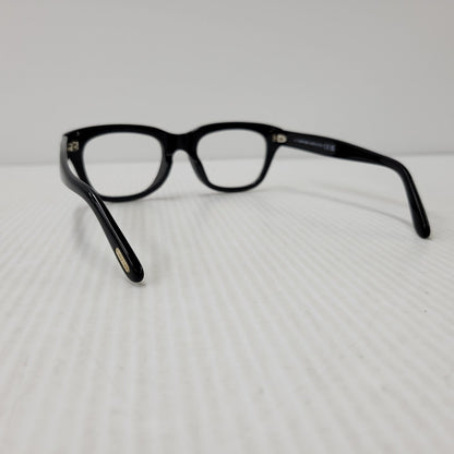 【中古品】【メンズ/レディース】 TOM FORD トムフォード EYE WEAR TF5178-F アイウェア メガネ サングラス 203-260909-as-05-izu サイズ：51□21-145 カラー：クリア×ブラック 万代Net店