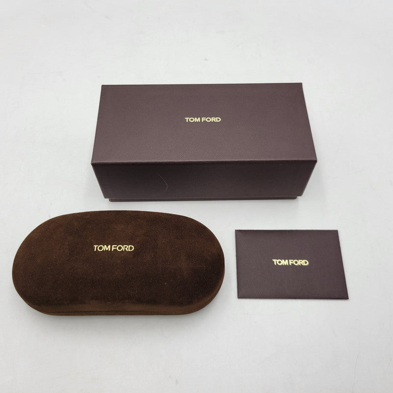 【中古品】【メンズ/レディース】 TOM FORD トムフォード EYE WEAR TF5178-F アイウェア メガネ サングラス 203-260909-as-05-izu サイズ：51□21-145 カラー：クリア×ブラック 万代Net店