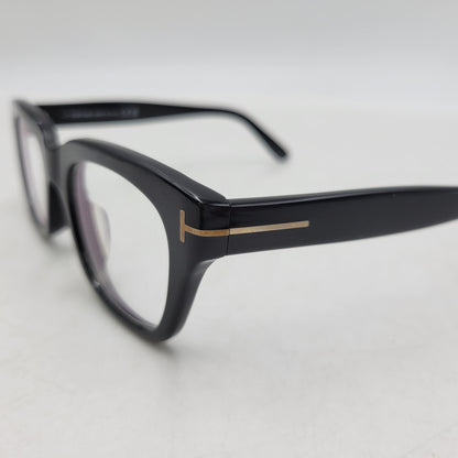 【中古品】【メンズ/レディース】 TOM FORD トムフォード EYE WEAR TF5178-F アイウェア メガネ サングラス 203-260909-as-05-izu サイズ：51□21-145 カラー：クリア×ブラック 万代Net店