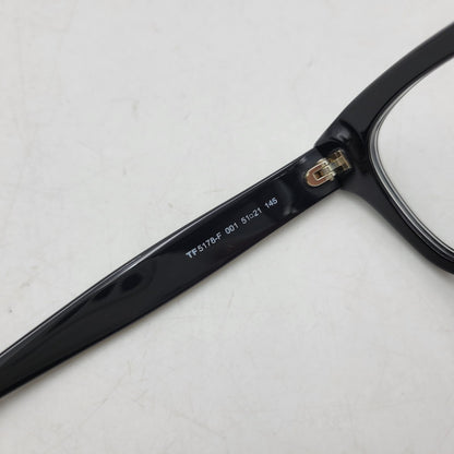 【中古品】【メンズ/レディース】 TOM FORD トムフォード EYE WEAR TF5178-F アイウェア メガネ サングラス 203-260909-as-05-izu サイズ：51□21-145 カラー：クリア×ブラック 万代Net店