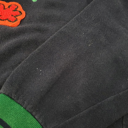 【中古品】 SESAME STREET セサミ ストリート ELMO CREWNECK SWEATSHIRT エルモ クルーネック スウェットシャツ トップス 長袖 146-260918-ya-28-izu サイズ：XL カラー：ネイビー 万代Net店