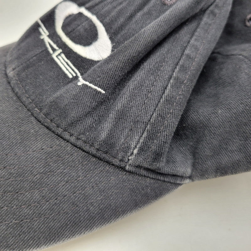 【中古品】【メンズ/レディース】 OLD OAKLEY オールド オークリー GENUINE SOFTWARE LOGO CAP ロゴキャップ 帽子 USA製 185-260909-as-09-izu サイズ：F カラー：ブラック 万代Net店