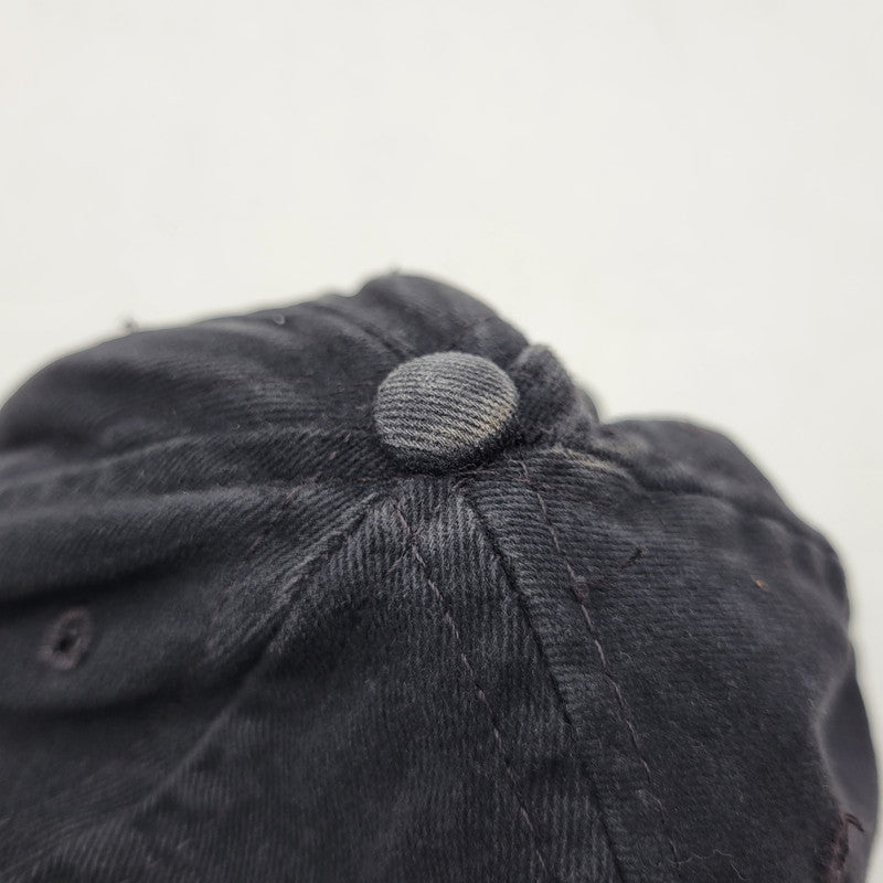 【中古品】【メンズ/レディース】 OLD OAKLEY オールド オークリー GENUINE SOFTWARE LOGO CAP ロゴキャップ 帽子 USA製 185-260909-as-09-izu サイズ：F カラー：ブラック 万代Net店
