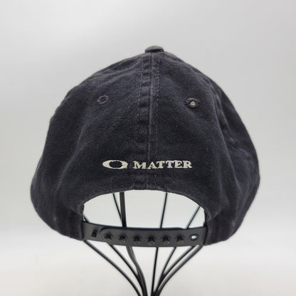 【中古品】【メンズ/レディース】 OLD OAKLEY オールド オークリー GENUINE SOFTWARE LOGO CAP ロゴキャップ 帽子 USA製 185-260909-as-09-izu サイズ：F カラー：ブラック 万代Net店