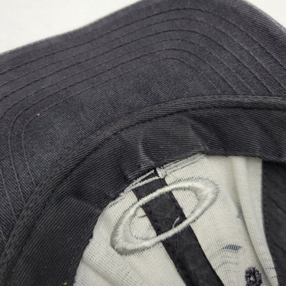 【中古品】【メンズ/レディース】 OLD OAKLEY オールド オークリー GENUINE SOFTWARE LOGO CAP ロゴキャップ 帽子 USA製 185-260909-as-09-izu サイズ：F カラー：ブラック 万代Net店