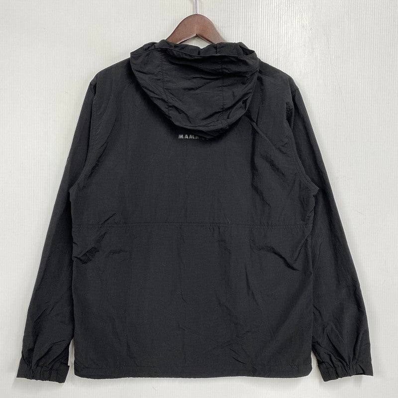 【中古品】【メンズ】 MAMMUT マムート 1012-00391 HIKING WB HOODED JACKET ハイキング ウィンドブレーカー フーデッド ジャケット アウター 144-260919-ya-12-izu サイズ：M カラー：ブラック 万代Net店
