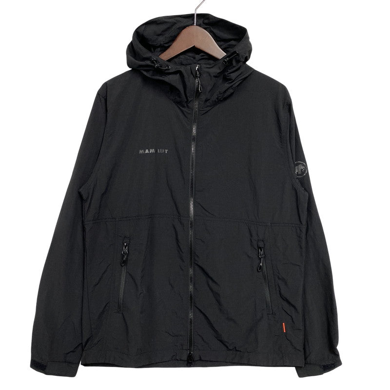 【中古品】【メンズ】 MAMMUT マムート 1012-00391 HIKING WB HOODED JACKET ハイキング ウィンドブレーカー フーデッド ジャケット アウター 144-260919-ya-12-izu サイズ：M カラー：ブラック 万代Net店
