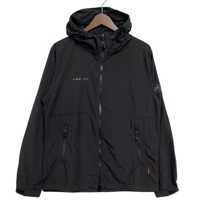 【中古品】【メンズ】 MAMMUT マムート 1012-00391 HIKING WB HOODED JACKET ハイキング ウィンドブレーカー フーデッド ジャケット アウター 144-260919-ya-12-izu サイズ：M カラー：ブラック 万代Net店