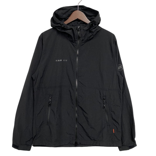 【中古品】【メンズ】 MAMMUT マムート 1012-00391 HIKING WB HOODED JACKET ハイキング ウィンドブレーカー フーデッド ジャケット アウター 144-260919-ya-12-izu サイズ：M カラー：ブラック 万代Net店