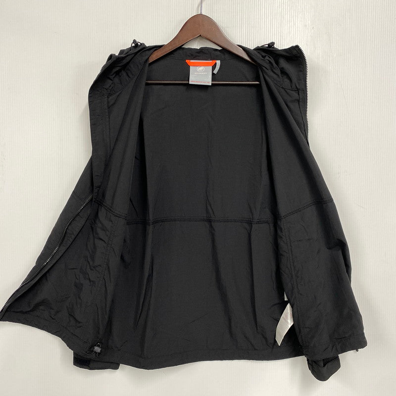 【中古品】【メンズ】 MAMMUT マムート 1012-00391 HIKING WB HOODED JACKET ハイキング ウィンドブレーカー フーデッド ジャケット アウター 144-260919-ya-12-izu サイズ：M カラー：ブラック 万代Net店