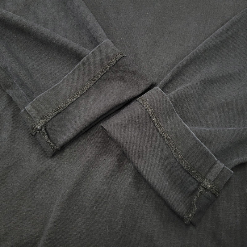 【中古品】【メンズ】 JIL SANDER ジルサンダー LOGO L/S TEE J47GC002J45048 ロゴ 長袖 Tシャツ 141-260909-as-13-izu サイズ：M カラー：ブラック 万代Net店