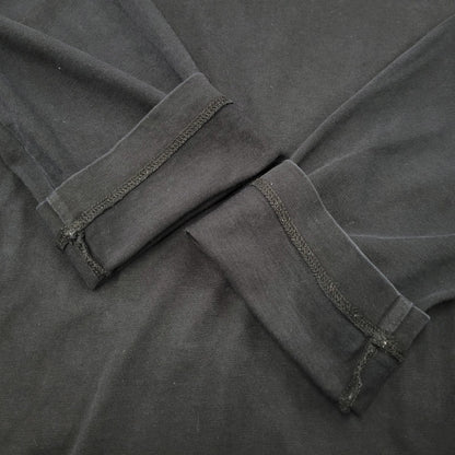 【中古品】【メンズ】 JIL SANDER ジルサンダー LOGO L/S TEE J47GC002J45048 ロゴ 長袖 Tシャツ 141-260909-as-13-izu サイズ：M カラー：ブラック 万代Net店