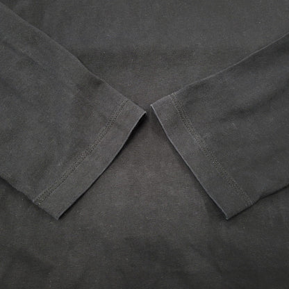 【中古品】【メンズ】 JIL SANDER ジルサンダー LOGO L/S TEE J47GC002J45048 ロゴ 長袖 Tシャツ 141-260909-as-13-izu サイズ：M カラー：ブラック 万代Net店