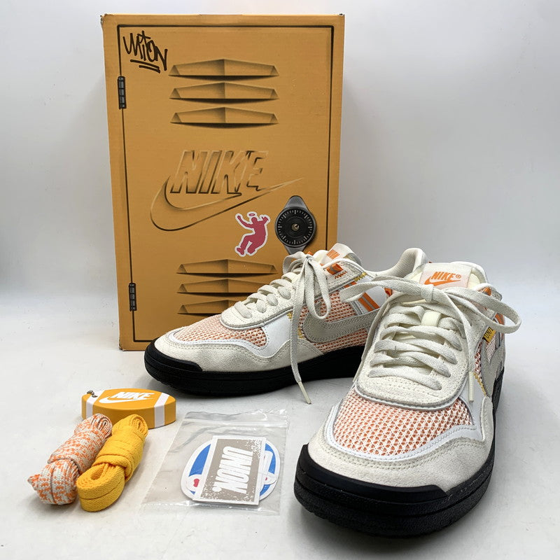【中古品】【メンズ】 NIKE ナイキ×UNION ユニオン FQ9003-001 FIELD GENERAL フィールド ジェネラル SP スニーカー シューズ 靴 160-260919-ya-01-izu サイズ：28cm カラー：IVORY AND LIGHT OREWOOD BROWN 万代Net店