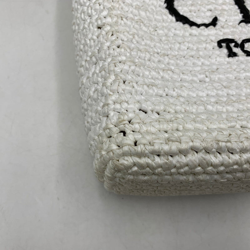 【中古品】【レディース】 CDL TOKYO シーディーエルトーキョー HAND STITCHED MINI BASKET ハンド ステッチド ミニ バスケット 鞄 カバン 188-260919-ya-05-izu カラー：ホワイト 万代Net店