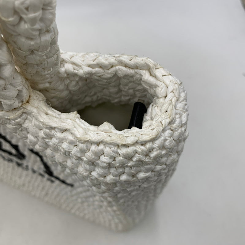 【中古品】【レディース】 CDL TOKYO シーディーエルトーキョー HAND STITCHED MINI BASKET ハンド ステッチド ミニ バスケット 鞄 カバン 188-260919-ya-05-izu カラー：ホワイト 万代Net店