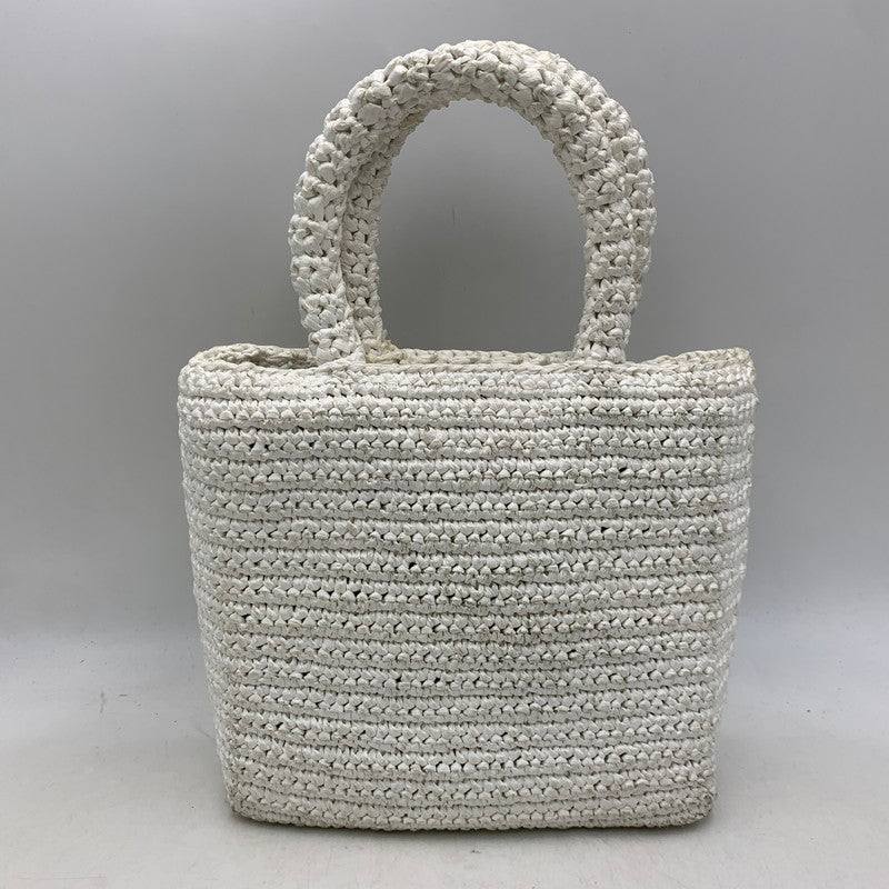 【中古品】【レディース】 CDL TOKYO シーディーエルトーキョー HAND STITCHED MINI BASKET ハンド ステッチド ミニ バスケット 鞄 カバン 188-260919-ya-05-izu カラー：ホワイト 万代Net店