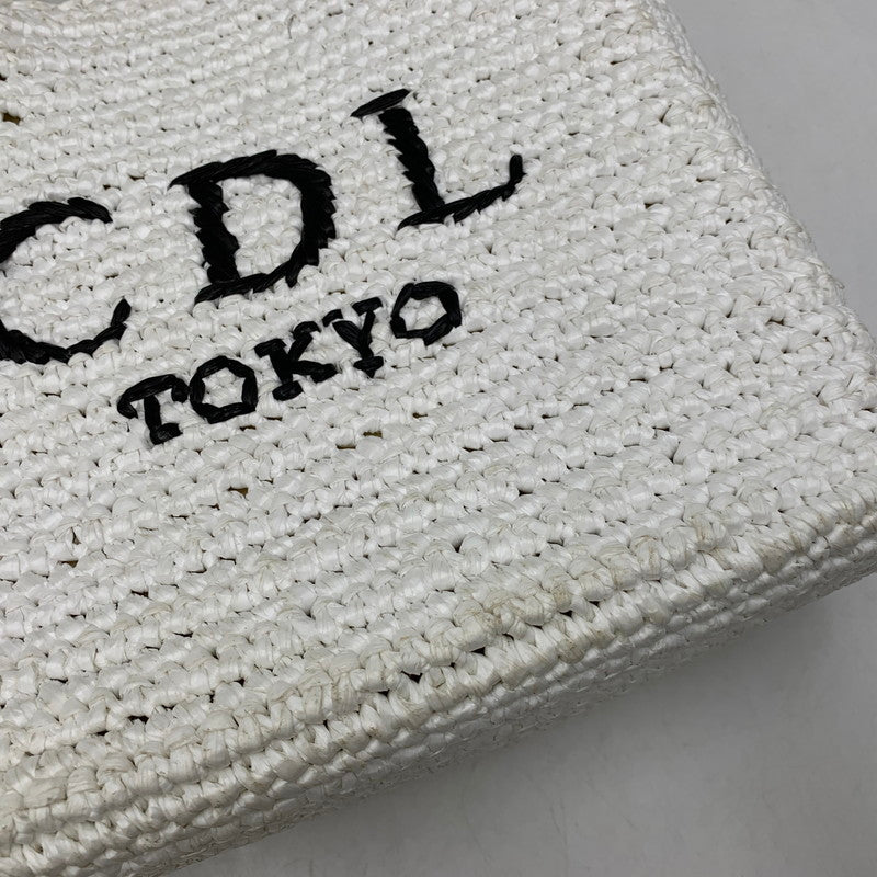 【中古品】【レディース】 CDL TOKYO シーディーエルトーキョー HAND STITCHED MINI BASKET ハンド ステッチド ミニ バスケット 鞄 カバン 188-260919-ya-05-izu カラー：ホワイト 万代Net店