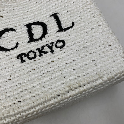 【中古品】【レディース】 CDL TOKYO シーディーエルトーキョー HAND STITCHED MINI BASKET ハンド ステッチド ミニ バスケット 鞄 カバン 188-260919-ya-05-izu カラー：ホワイト 万代Net店