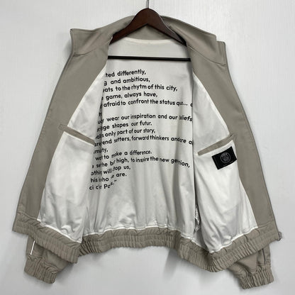 【中古品】【メンズ】 PARIS SAINT-GERMAIN パリ サンジェルマン 25-011-340-0000-1-0 OVERSIZED BLOUSON JACKET オーバーサイズ ブルゾン ジャケット アウター 142-260919-ya-14-izu サイズ：M カラー：ベージュ 万代Net店