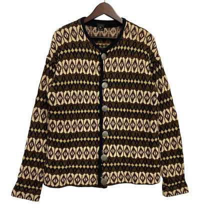 【中古品】【メンズ】 NORVYK BY REN-DALE ノルヴィーク バイ レンデール 60-70S TYROLEAN KNIT CARDIGAN チロリアン ニット カーディガン トップス 長袖 146-260919-ya-11-izu サイズ：下記参照 カラー：ブラウン系 万代Net店