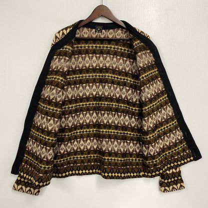 【中古品】【メンズ】 NORVYK BY REN-DALE ノルヴィーク バイ レンデール 60-70S TYROLEAN KNIT CARDIGAN チロリアン ニット カーディガン トップス 長袖 146-260919-ya-11-izu サイズ：下記参照 カラー：ブラウン系 万代Net店
