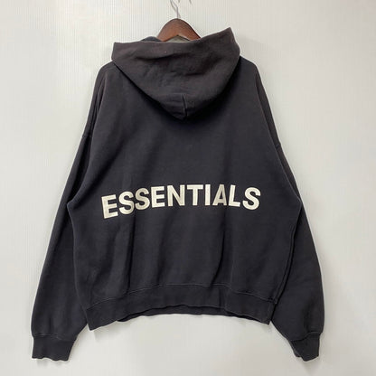 【現状渡し品】【メンズ】 ESSENTIALS エッセンシャルズ BACK PRINT HOODED SWEATSHIRT バックプリント フーデッドスウェット パーカー 142-260919-as-04-izu サイズ：M カラー：ネイビー系 万代Net店