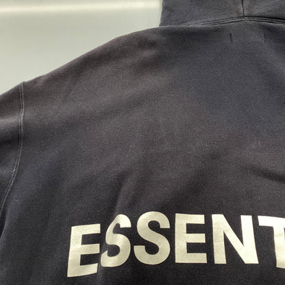 【現状渡し品】【メンズ】 ESSENTIALS エッセンシャルズ BACK PRINT HOODED SWEATSHIRT バックプリント フーデッドスウェット パーカー 142-260919-as-04-izu サイズ：M カラー：ネイビー系 万代Net店