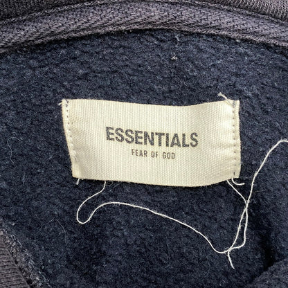 【現状渡し品】【メンズ】 ESSENTIALS エッセンシャルズ BACK PRINT HOODED SWEATSHIRT バックプリント フーデッドスウェット パーカー 142-260919-as-04-izu サイズ：M カラー：ネイビー系 万代Net店
