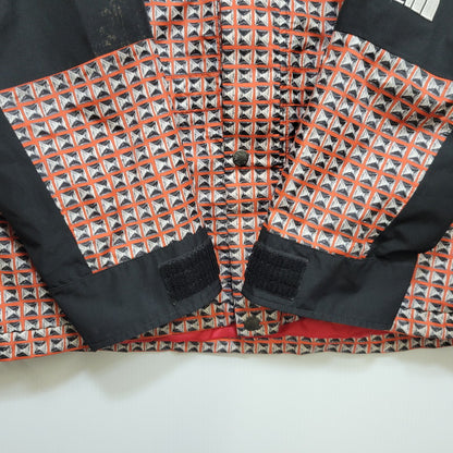 【中古品】【メンズ】 Supreme シュプリーム × THE NORTH FACE ザ・ノースフェイス STUDDED MOUNTAIN LIGHT JACKET NP12103I スタッズ柄 マウンテンライトジャケット 149-260909-as-01-izu サイズ：L カラー：レッド系 万代Net店