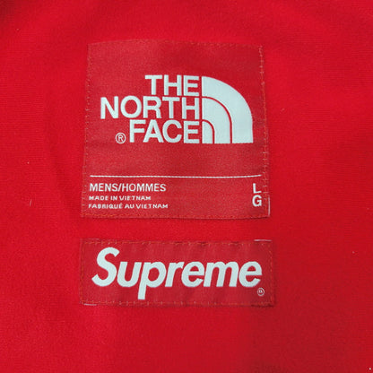 【中古品】【メンズ】 Supreme シュプリーム × THE NORTH FACE ザ・ノースフェイス STUDDED MOUNTAIN LIGHT JACKET NP12103I スタッズ柄 マウンテンライトジャケット 149-260909-as-01-izu サイズ：L カラー：レッド系 万代Net店