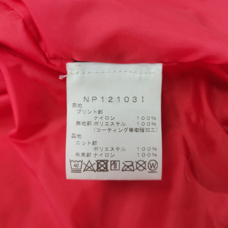 【中古品】【メンズ】 Supreme シュプリーム × THE NORTH FACE ザ・ノースフェイス STUDDED MOUNTAIN LIGHT JACKET NP12103I スタッズ柄 マウンテンライトジャケット 149-260909-as-01-izu サイズ：L カラー：レッド系 万代Net店