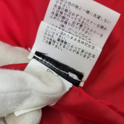 【中古品】【メンズ】 Supreme シュプリーム × THE NORTH FACE ザ・ノースフェイス STUDDED MOUNTAIN LIGHT JACKET NP12103I スタッズ柄 マウンテンライトジャケット 149-260909-as-01-izu サイズ：L カラー：レッド系 万代Net店
