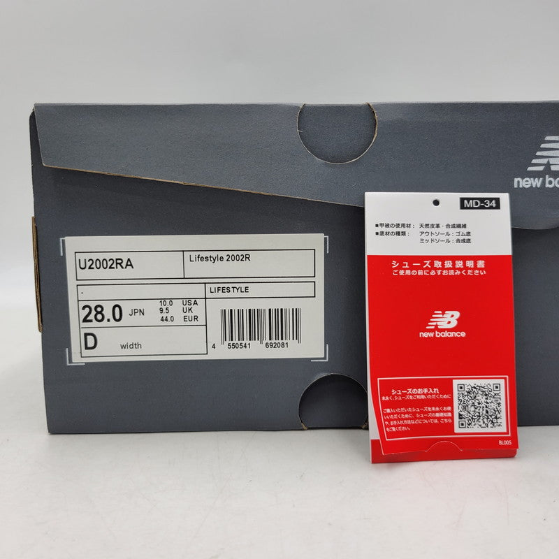 【中古品】【メンズ】 NEW BALANCE ニューバランス LOW CUT SNEAKERS U2002RA ローカット スニーカー 靴 162-260909-as-28-izu サイズ：28cm カラー：グレー系 万代Net店