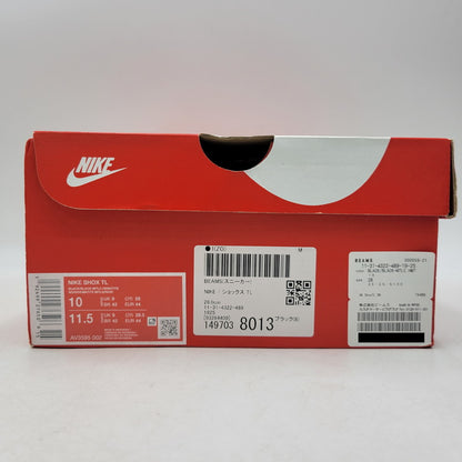 【中古品】【メンズ】 NIKE ナイキ SHOX TL AV3595-002 ショックス TL スニーカー 靴 160-260909-as-27-izu サイズ：28cm カラー：BLACK/BLACK-MTLC HEMATITE 万代Net店