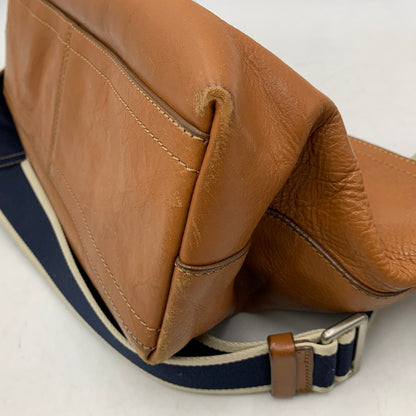 【中古品】【メンズ/レディース】 COACH コーチ F70559 HERITAGE LEATHER SHOULDER BAG ヘリテイジレザー ショルダーバッグ 鞄 カバン 188-260919-ya-06-izu カラー：ブラウン 万代Net店