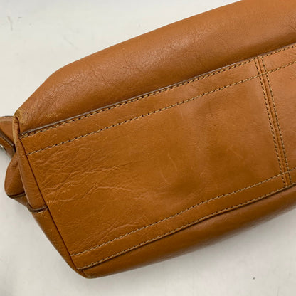 【中古品】【メンズ/レディース】 COACH コーチ F70559 HERITAGE LEATHER SHOULDER BAG ヘリテイジレザー ショルダーバッグ 鞄 カバン 188-260919-ya-06-izu カラー：ブラウン 万代Net店