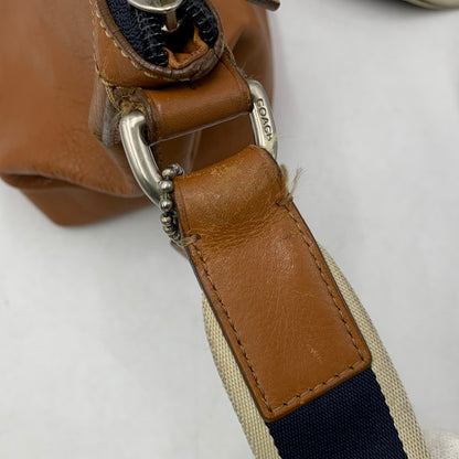 【中古品】【メンズ/レディース】 COACH コーチ F70559 HERITAGE LEATHER SHOULDER BAG ヘリテイジレザー ショルダーバッグ 鞄 カバン 188-260919-ya-06-izu カラー：ブラウン 万代Net店
