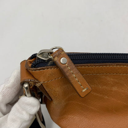 【中古品】【メンズ/レディース】 COACH コーチ F70559 HERITAGE LEATHER SHOULDER BAG ヘリテイジレザー ショルダーバッグ 鞄 カバン 188-260919-ya-06-izu カラー：ブラウン 万代Net店