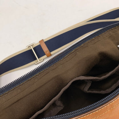 【中古品】【メンズ/レディース】 COACH コーチ F70559 HERITAGE LEATHER SHOULDER BAG ヘリテイジレザー ショルダーバッグ 鞄 カバン 188-260919-ya-06-izu カラー：ブラウン 万代Net店
