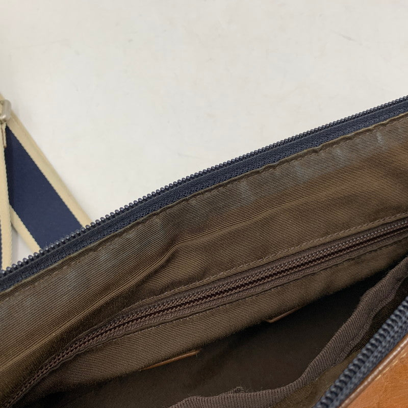 【中古品】【メンズ/レディース】 COACH コーチ F70559 HERITAGE LEATHER SHOULDER BAG ヘリテイジレザー ショルダーバッグ 鞄 カバン 188-260919-ya-06-izu カラー：ブラウン 万代Net店