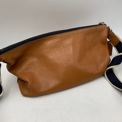 【中古品】【メンズ/レディース】 COACH コーチ F70559 HERITAGE LEATHER SHOULDER BAG ヘリテイジレザー ショルダーバッグ 鞄 カバン 188-260919-ya-06-izu カラー：ブラウン 万代Net店