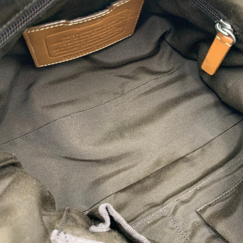 【中古品】【メンズ/レディース】 COACH コーチ F70559 HERITAGE LEATHER SHOULDER BAG ヘリテイジレザー ショルダーバッグ 鞄 カバン 188-260919-ya-06-izu カラー：ブラウン 万代Net店