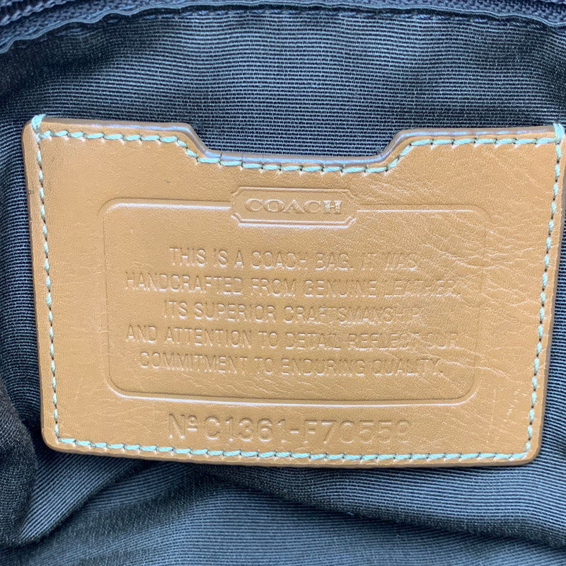 【中古品】【メンズ/レディース】 COACH コーチ F70559 HERITAGE LEATHER SHOULDER BAG ヘリテイジレザー ショルダーバッグ 鞄 カバン 188-260919-ya-06-izu カラー：ブラウン 万代Net店