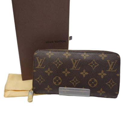 【現状渡し品】【メンズ/レディース】 LOUIS VUITTON ルイ・ヴィトン M60017 モノグラム ジッピーウォレット 長財布 179-260909-as-32-izu カラー：ブラウン 万代Net店