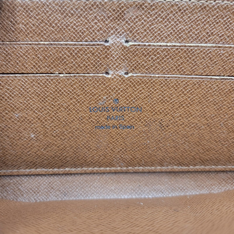【現状渡し品】【メンズ/レディース】 LOUIS VUITTON ルイ・ヴィトン M60017 モノグラム ジッピーウォレット 長財布 179-260909-as-32-izu カラー：ブラウン 万代Net店