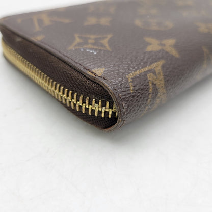【現状渡し品】【メンズ/レディース】 LOUIS VUITTON ルイ・ヴィトン M60017 モノグラム ジッピーウォレット 長財布 179-260909-as-32-izu カラー：ブラウン 万代Net店