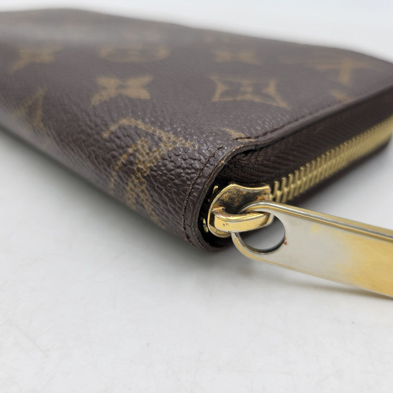 【現状渡し品】【メンズ/レディース】 LOUIS VUITTON ルイ・ヴィトン M60017 モノグラム ジッピーウォレット 長財布 179-260909-as-32-izu カラー：ブラウン 万代Net店