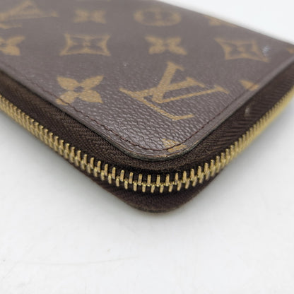【現状渡し品】【メンズ/レディース】 LOUIS VUITTON ルイ・ヴィトン M60017 モノグラム ジッピーウォレット 長財布 179-260909-as-32-izu カラー：ブラウン 万代Net店
